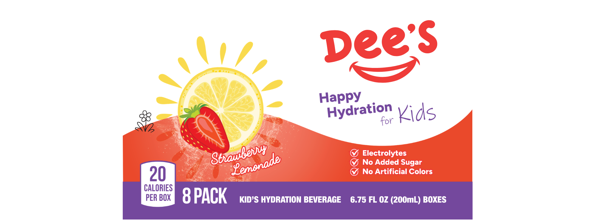 Happy Hydration Strawberry Lemonade